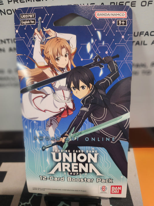 Sword Art Online Union Arena Booster Pack personal break! 12 cards! Bandai/Namco