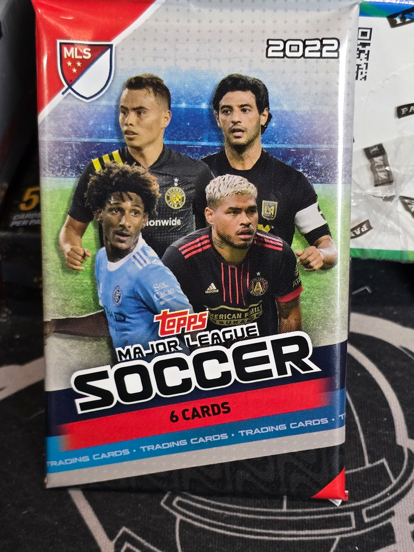 2022 Topps MLS Soccer Blaster Pack