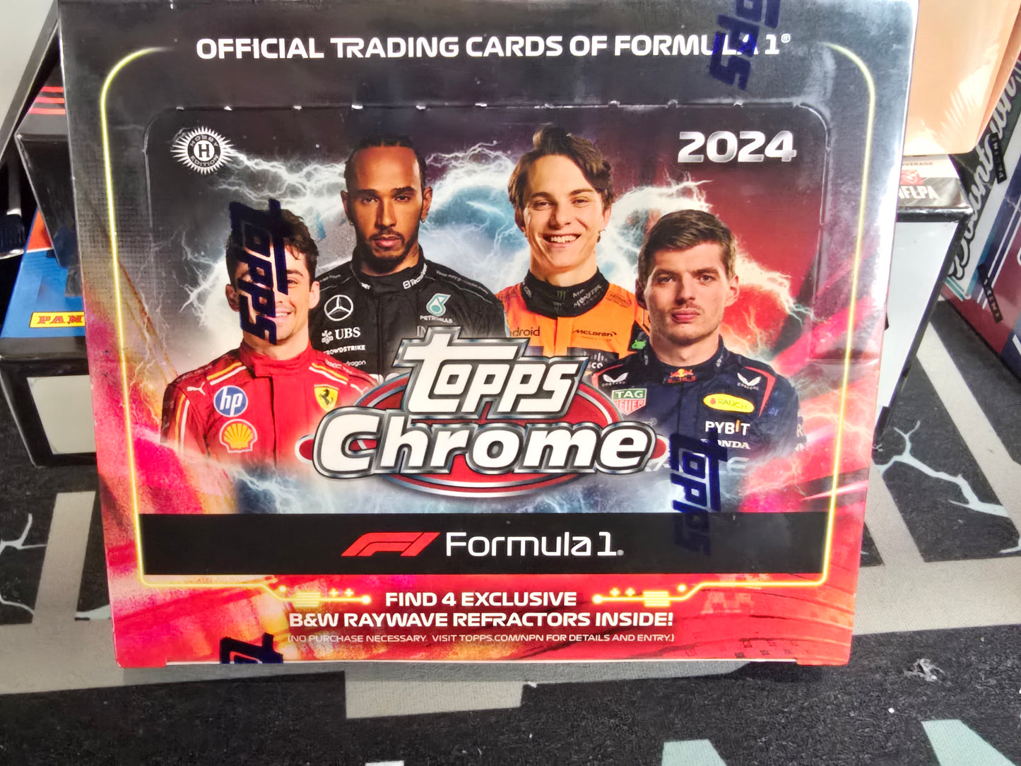 2024 Topps Chrome F1 Racing HOBBY BOX