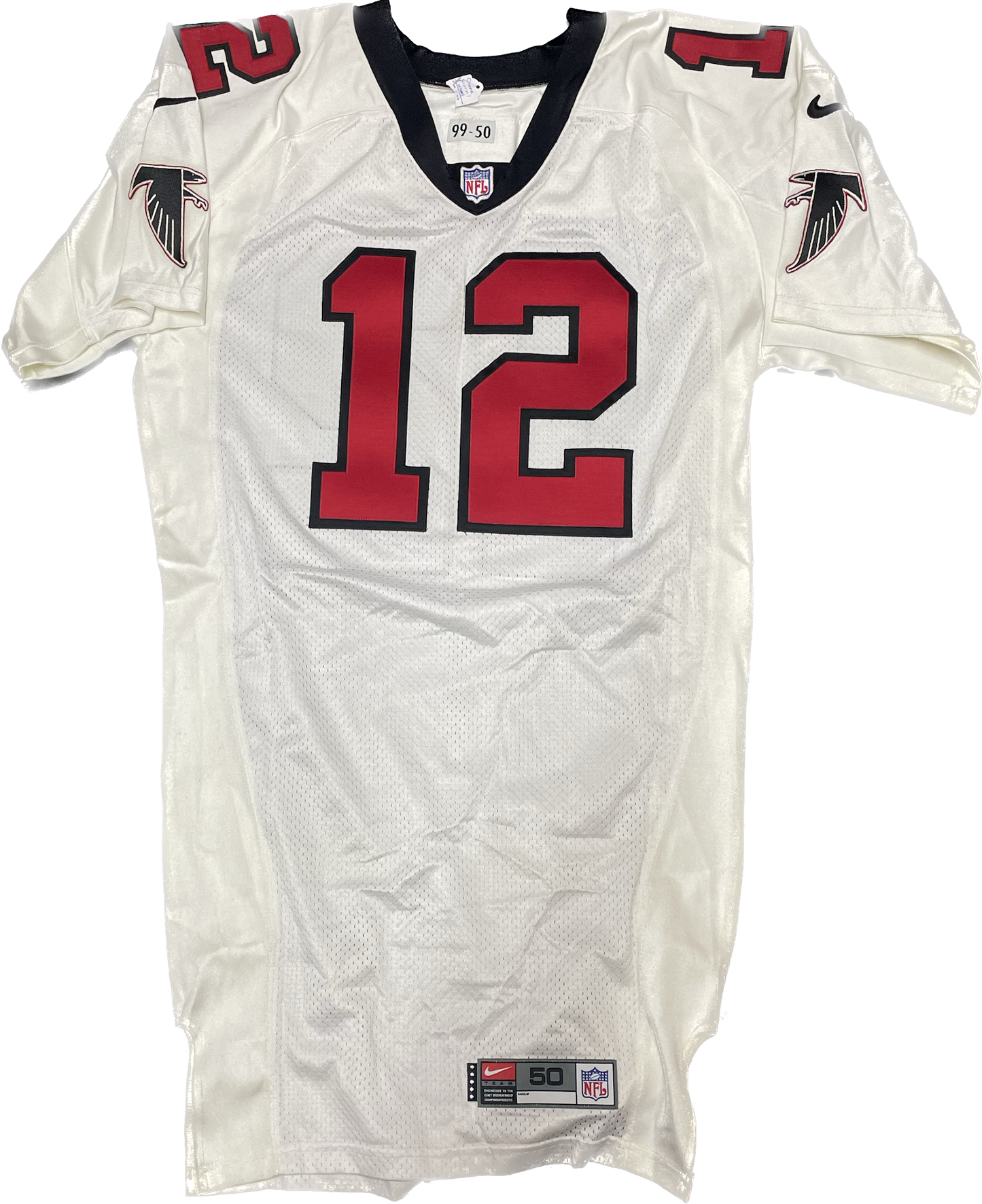 Chris Chandler Autographed GAME USED Atlanta Falcons Jersey PSA COA - WOW!