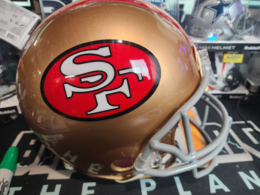 New in box - San Francisco 49ers AUTHENTIC Full Size Helmet standard Proline