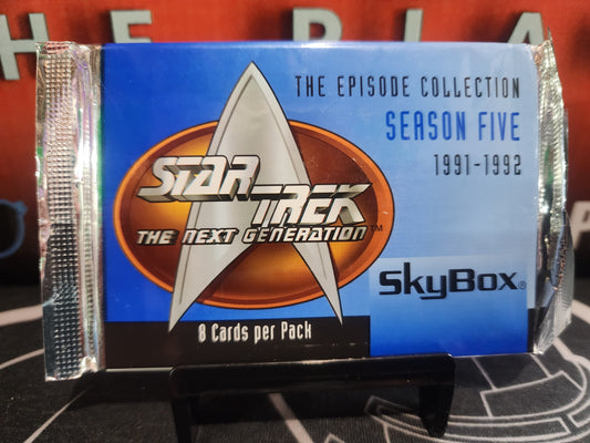 Star Trek Skybox The Next Generation Season Five 1991-1992 Personal Break!
