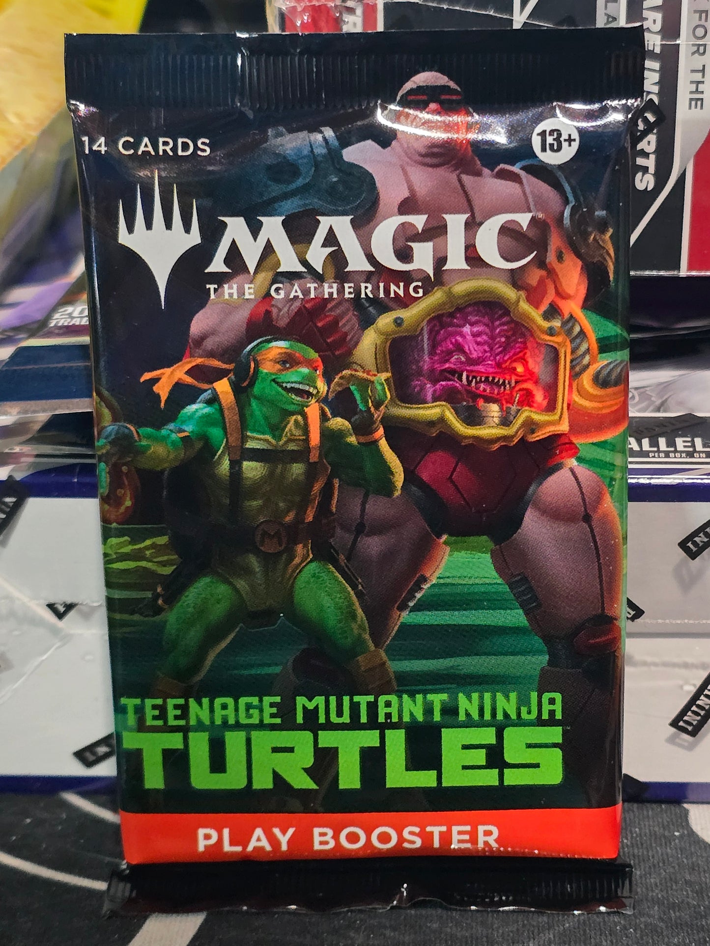 MTG Magic The Gathering Teenage Mutant Ninja Turtles TMNT Trading Card Game Booster Pack Play Pack!