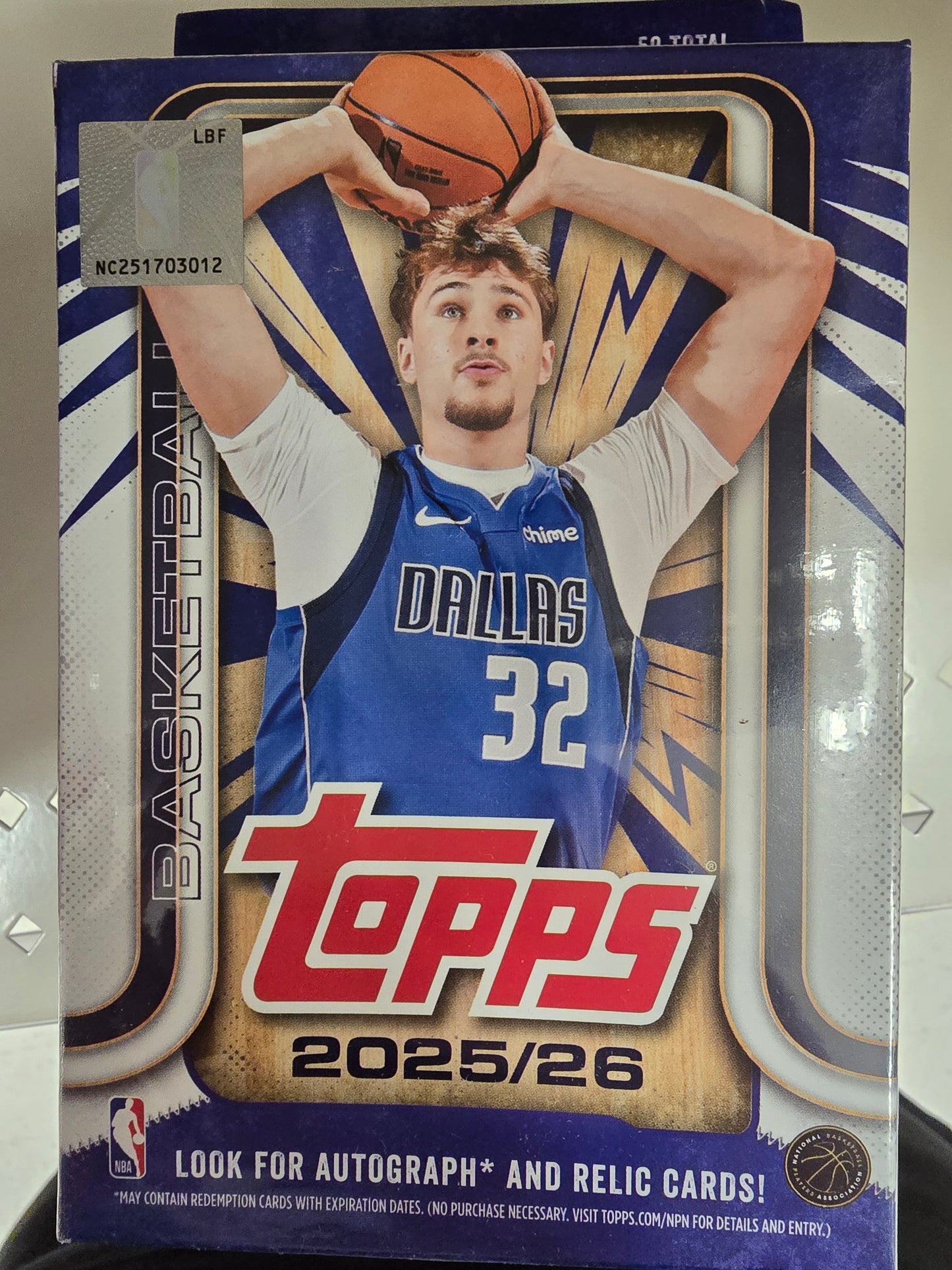 2025-2026 Topps Basketball Hanger Box