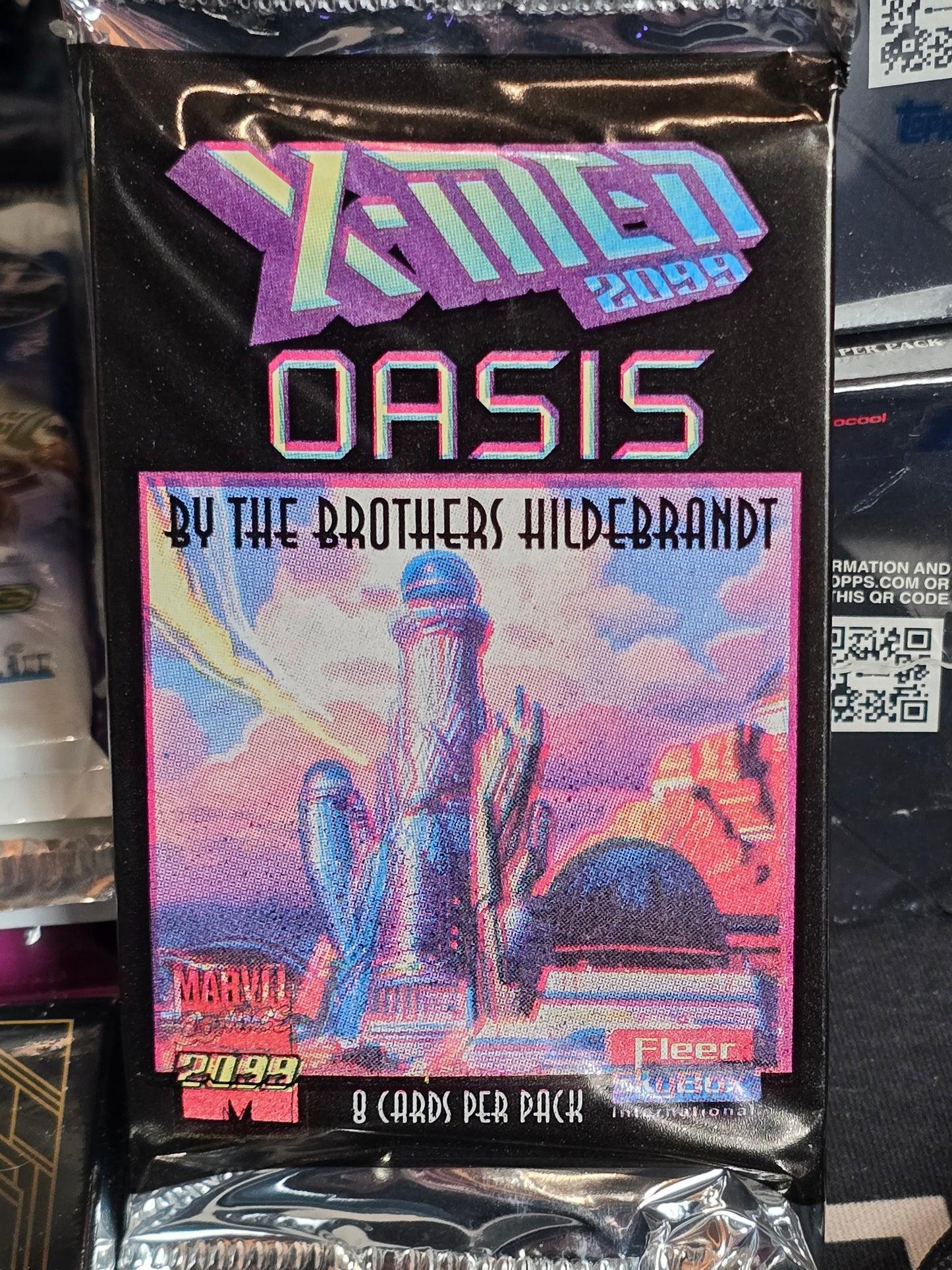1997 Fleer Skybox X-Men 2099 OASIS Hobby Pack Brothers Hildebrandt