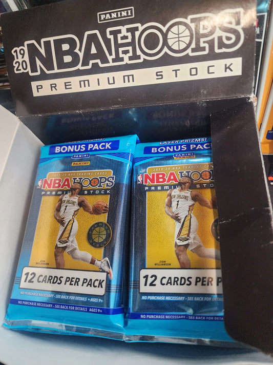 Panini 2019-2020 NBA Hoops Cello Pack Personal Break! Chase Zion and Ja Morant Rookies!