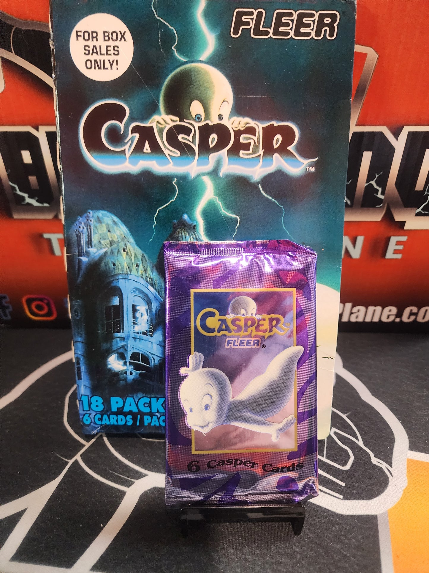 Fleer Casper the Friendly Ghost The Movie! 1996 Pack Personal Break! 6 cards!