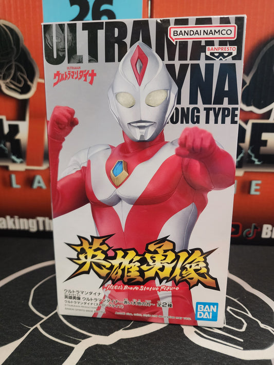 Banpresto Ultraman Dyna Figure Akai Ai Daichi No Chikara Version A Collectible New In Box!