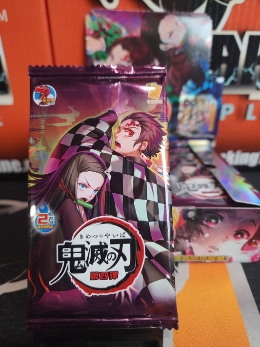 Demon Slayer Kimetsu no Yaiba Ser 2 TCG  Booster Pack CCG Personal Break Nesuko!