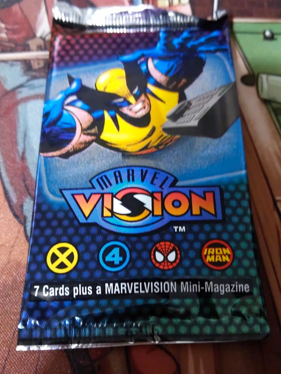 1996 Fleer Marvel Vision Hobby Pack