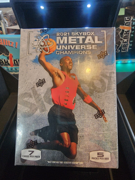2021 Skybox Metal Universe Multisport Blaster Box Personal Break! 5 packs!