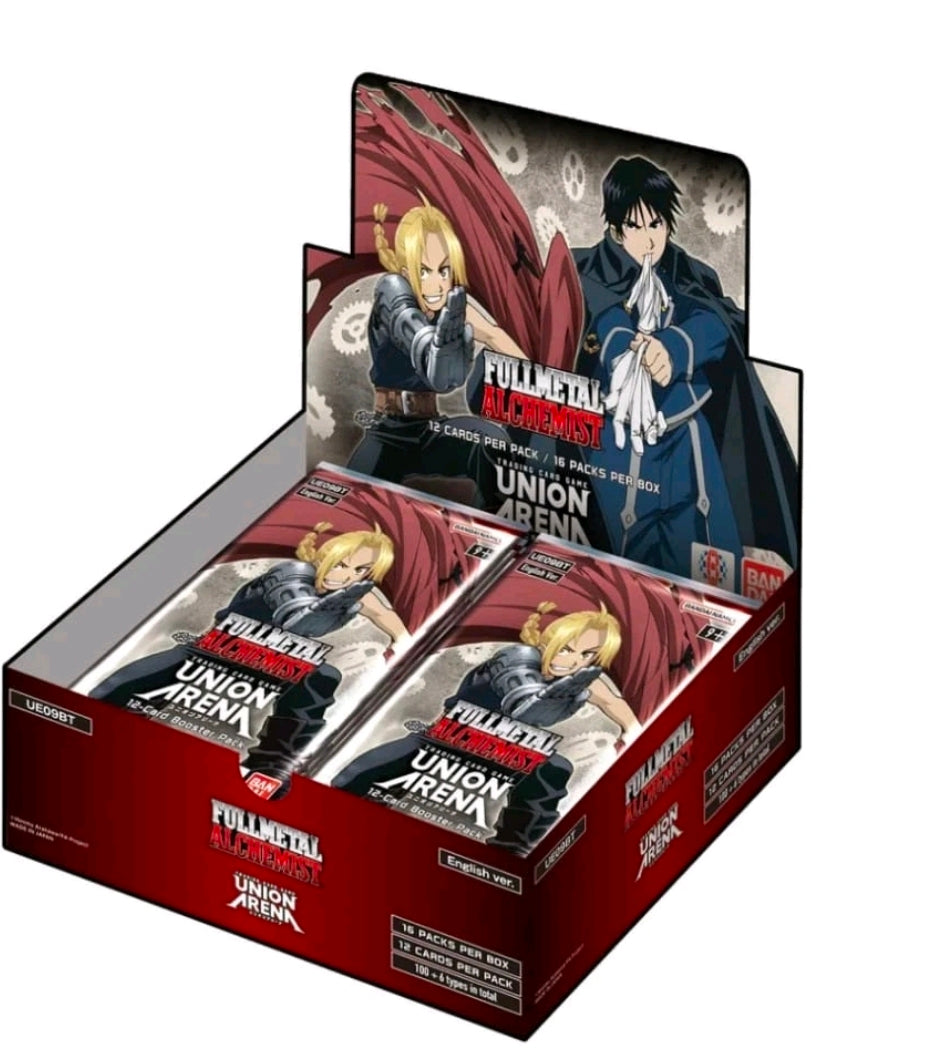 Full Metal Alchemist Union Arena Booster Box Bandai/Namco