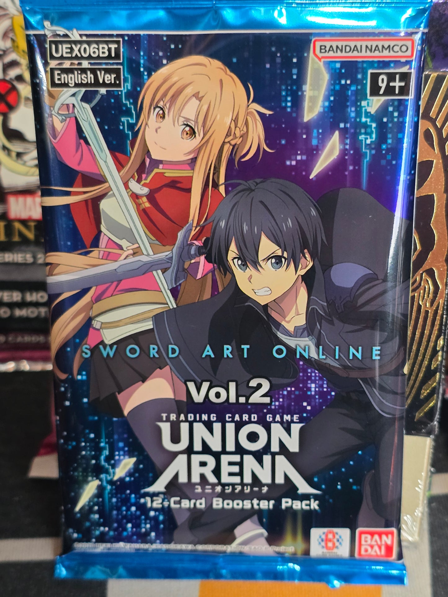 Sword Art Online Vol. 2 Union Arena Booster Pack! 12 cards! Bandai/Namco
