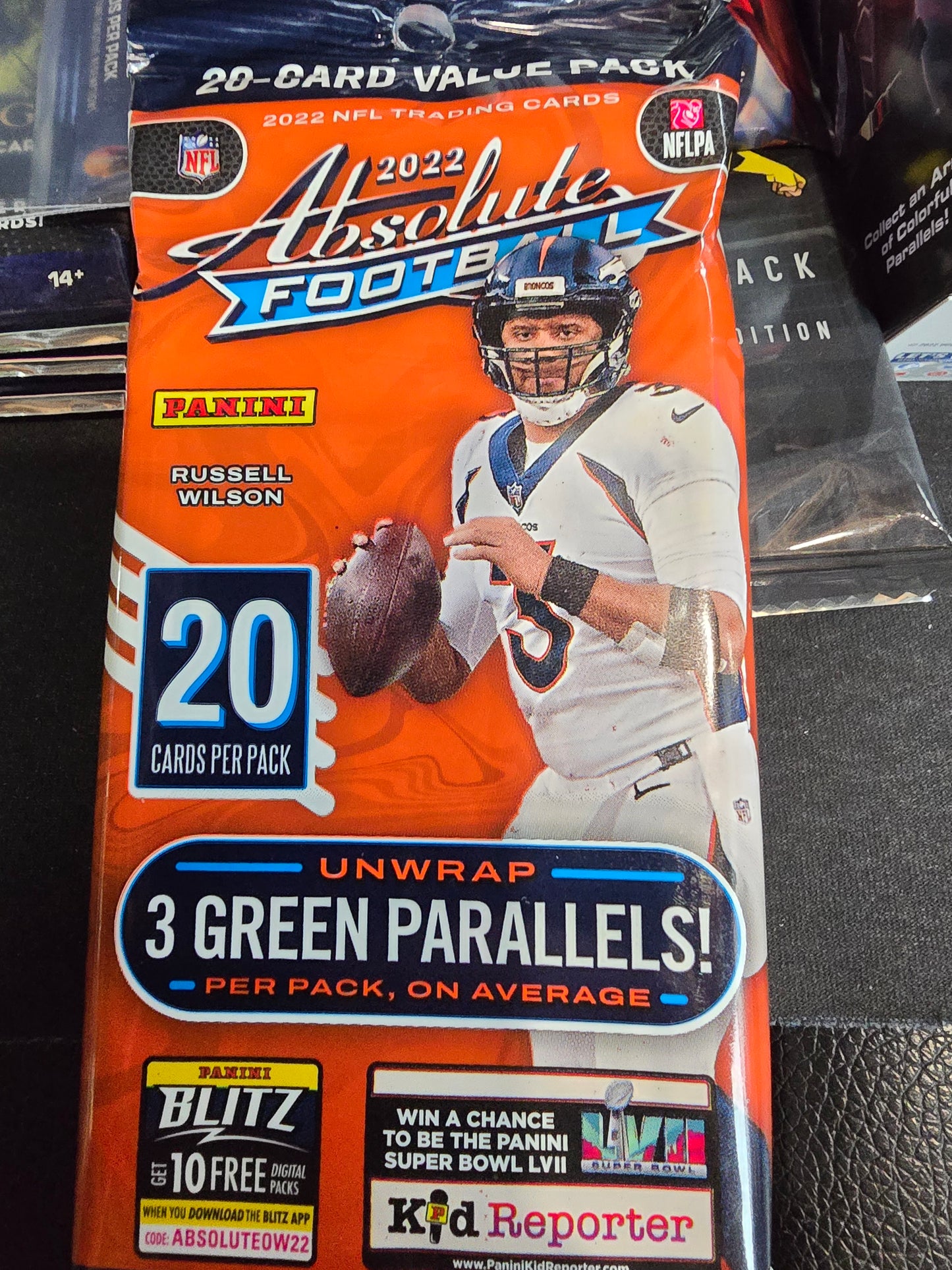 2022 Absolute Football Value Hanger Pack Personal Break!