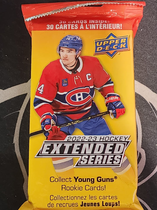 2022-2023 Hockey Extended Series Upper Deck Fat Pack Personal Break