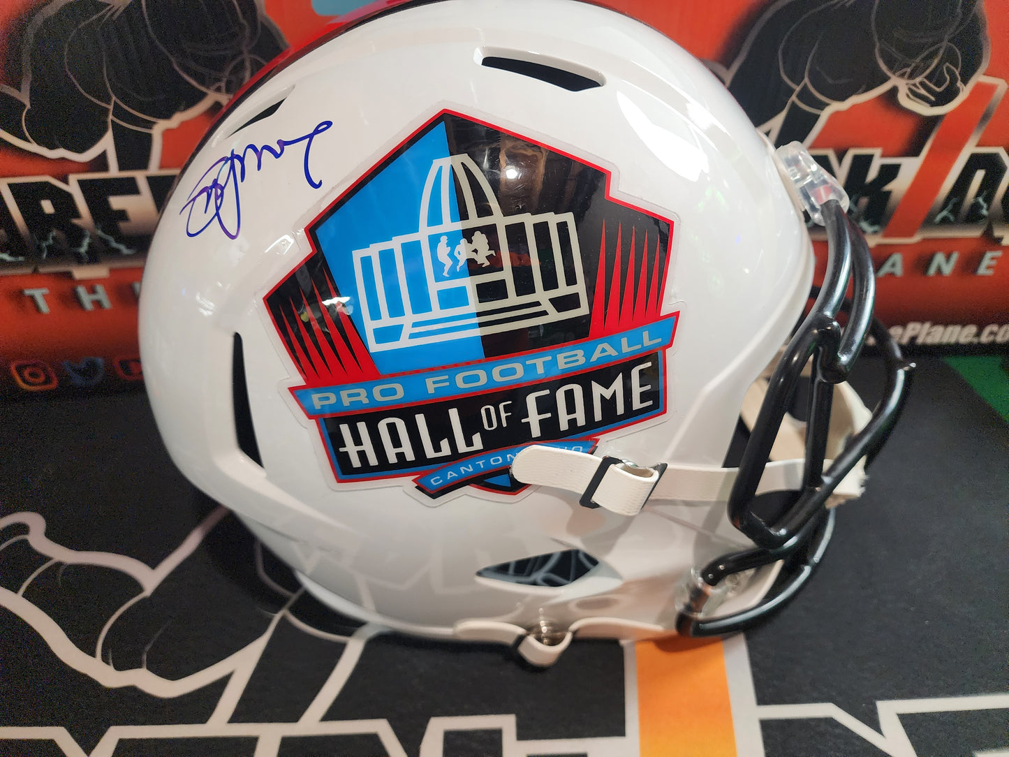 Steve Young Autographed Full Size Hall of Fame Helmet JSA COA 49ers Bucs