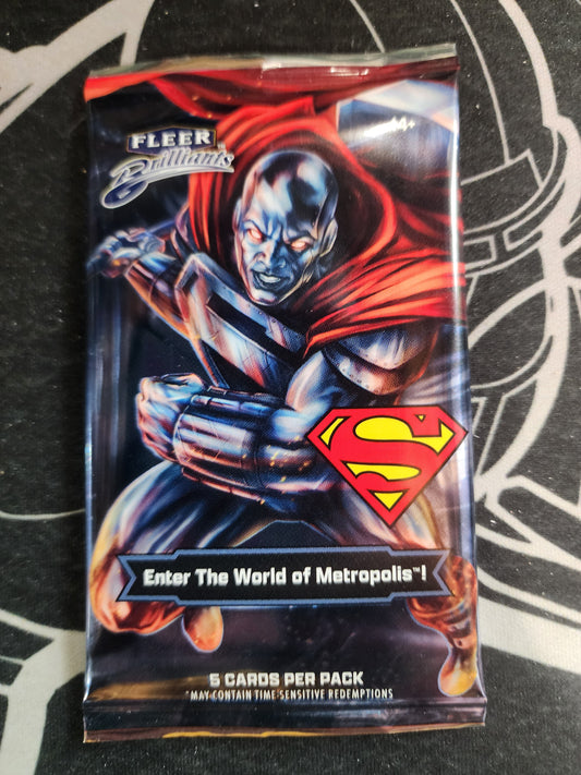 2025 Upper Deck Trading Cards Fleer Brilliants Superman Mega Box Pack!