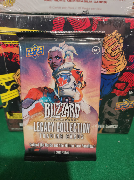 Upper Deck Blizzard Entertainment LEGACY Collection Pack Personal Break! Collect Horde and Molten Core Parallels!