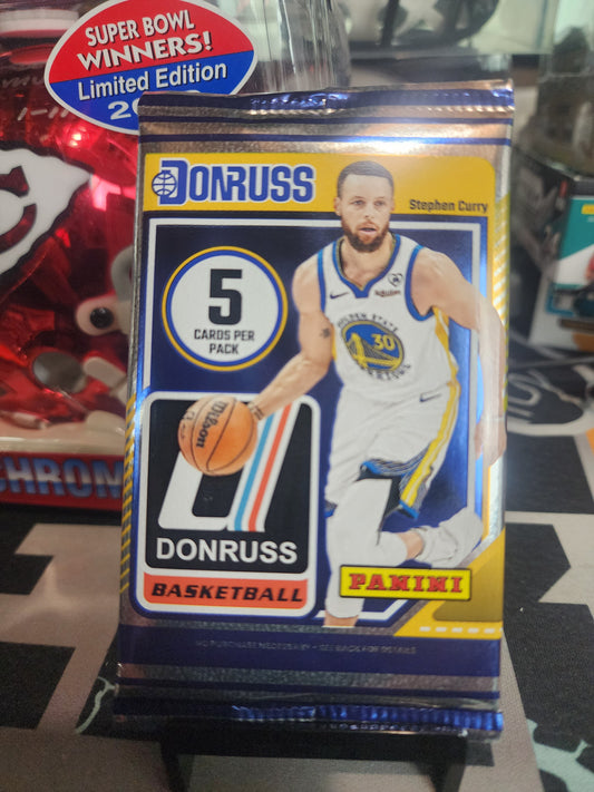2024 NBA Donruss Basketball 5-card Pack Personal Break!