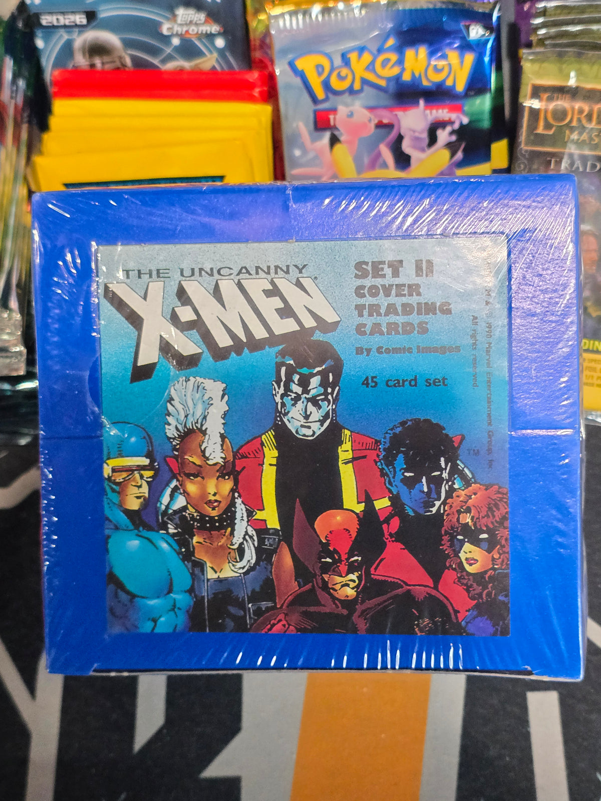 ONE PACK! Rare - 1990 X-Men Set II Comic Images Cover Trading Cards