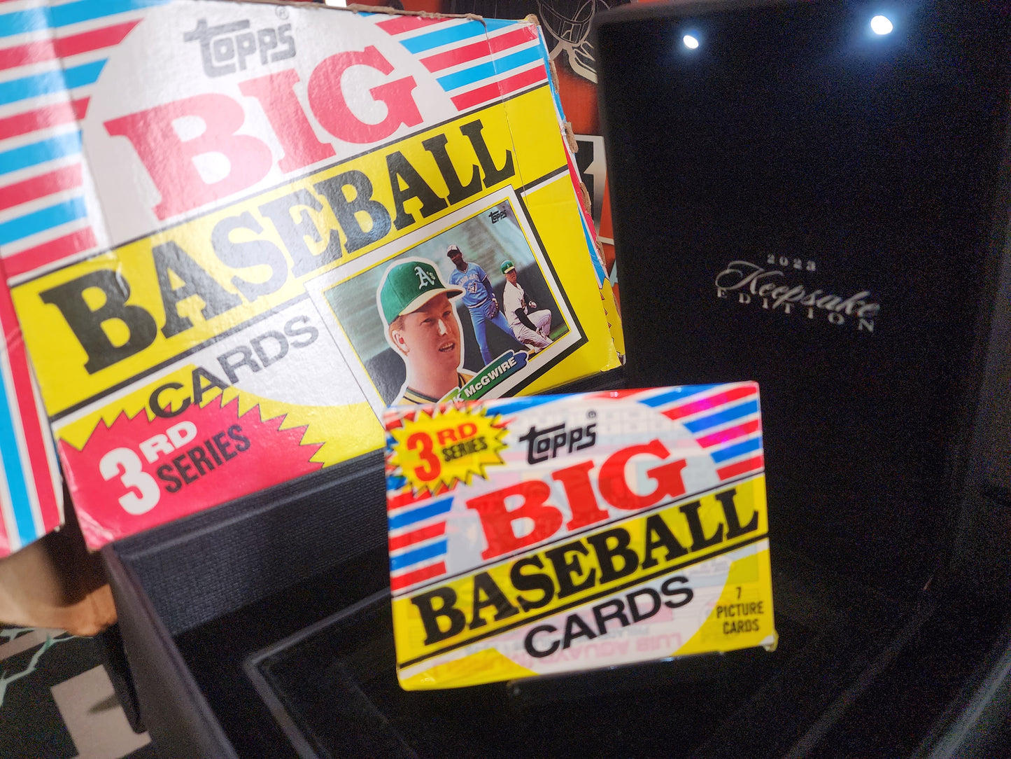 Topps BIG BASEBALL 3RD Series 1988 Baseball Pack personal break! 7 picture cards!