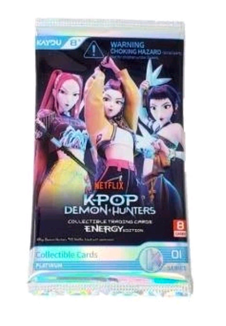 Netflix KPop Demon Hunters Trading Cards Energy Edition Platinum Pack