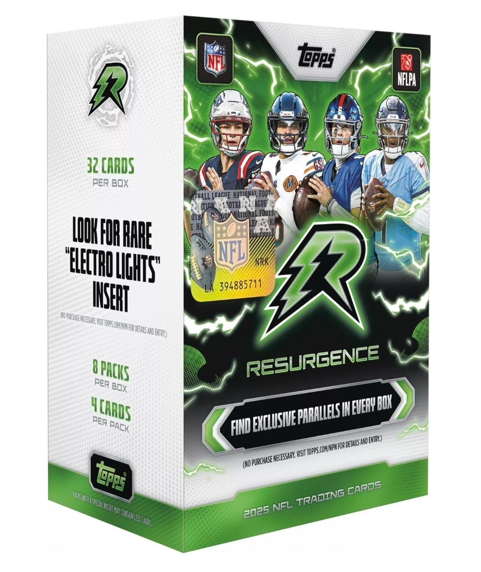 2025 Topps Resurgence Football Blaster Box