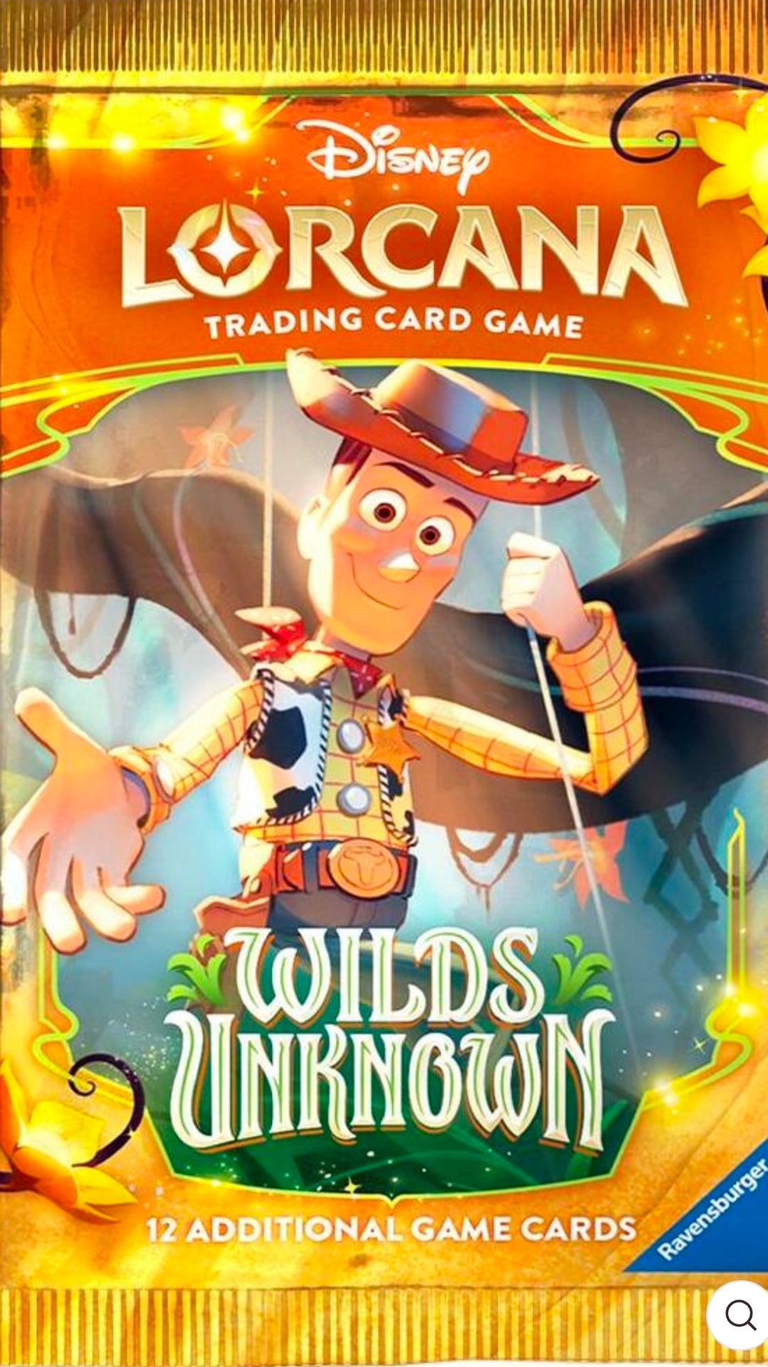 Disney Lorcana Wilds Unknown Booster Pack