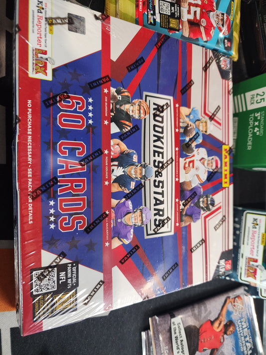 2024 Rookies and Stars Football LONGEVITY BOX Personal Break! 1 Auto + 1 Mem!