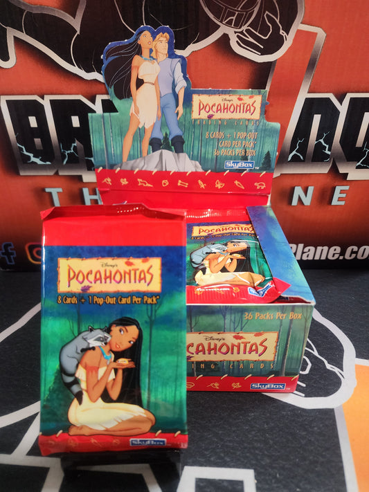 Disney Pocahontas Skybox Pack Personal Break! 8 cards and 1 Pop-Out Card!