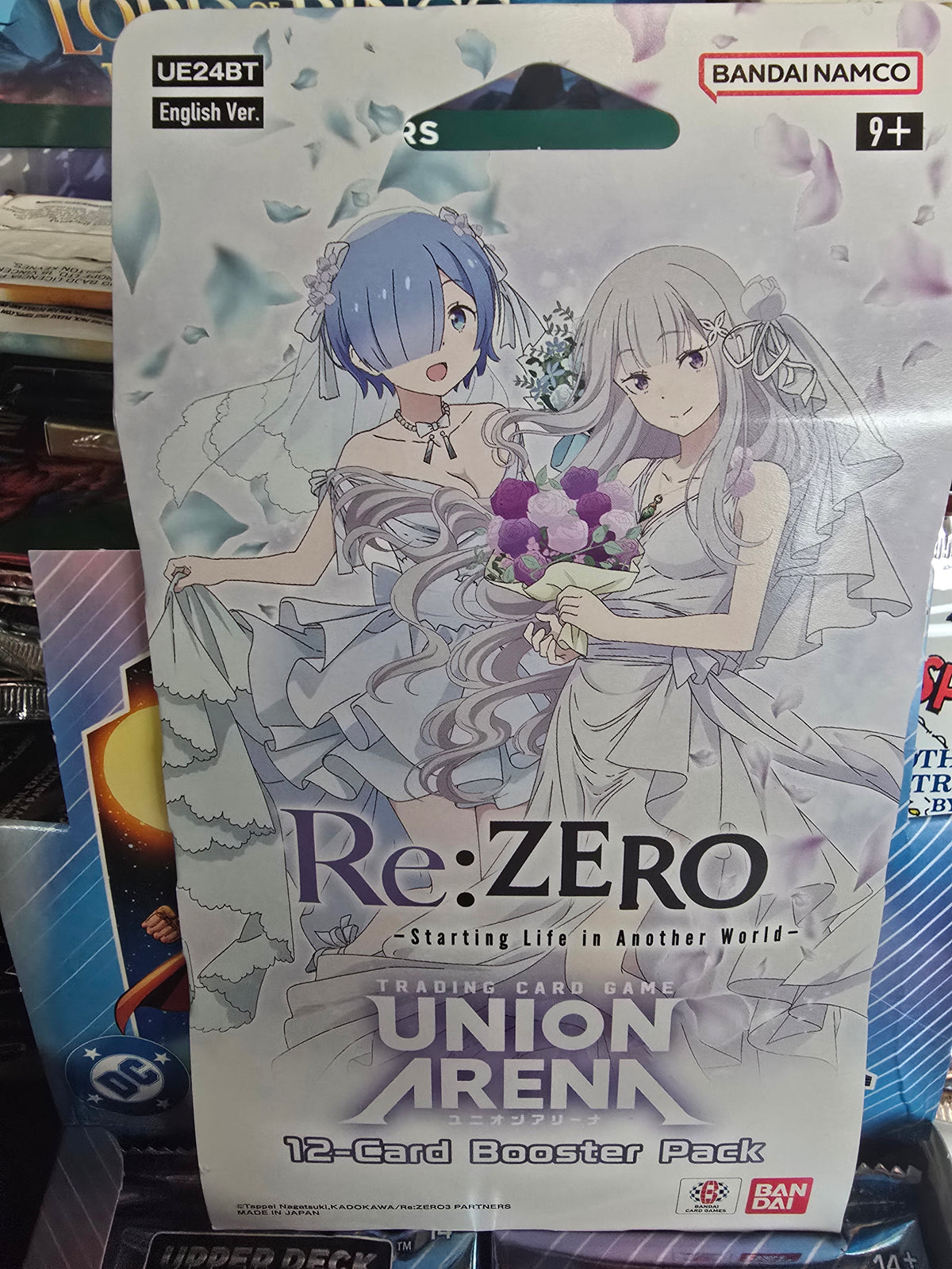 Re:Zero English Arena SLEEVED Booster Pack Bandai/Namco