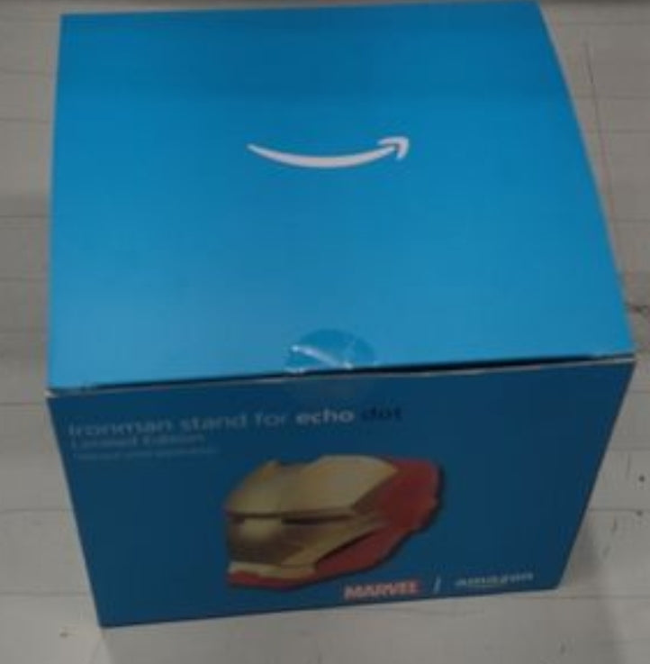 IRON MAN! Compare at $39.99 Amazon - All-New Limited Edition, Marvel Iron Man Stand for Amazon Echo Dot (4th & 5th Generations). Device Sold Separately
