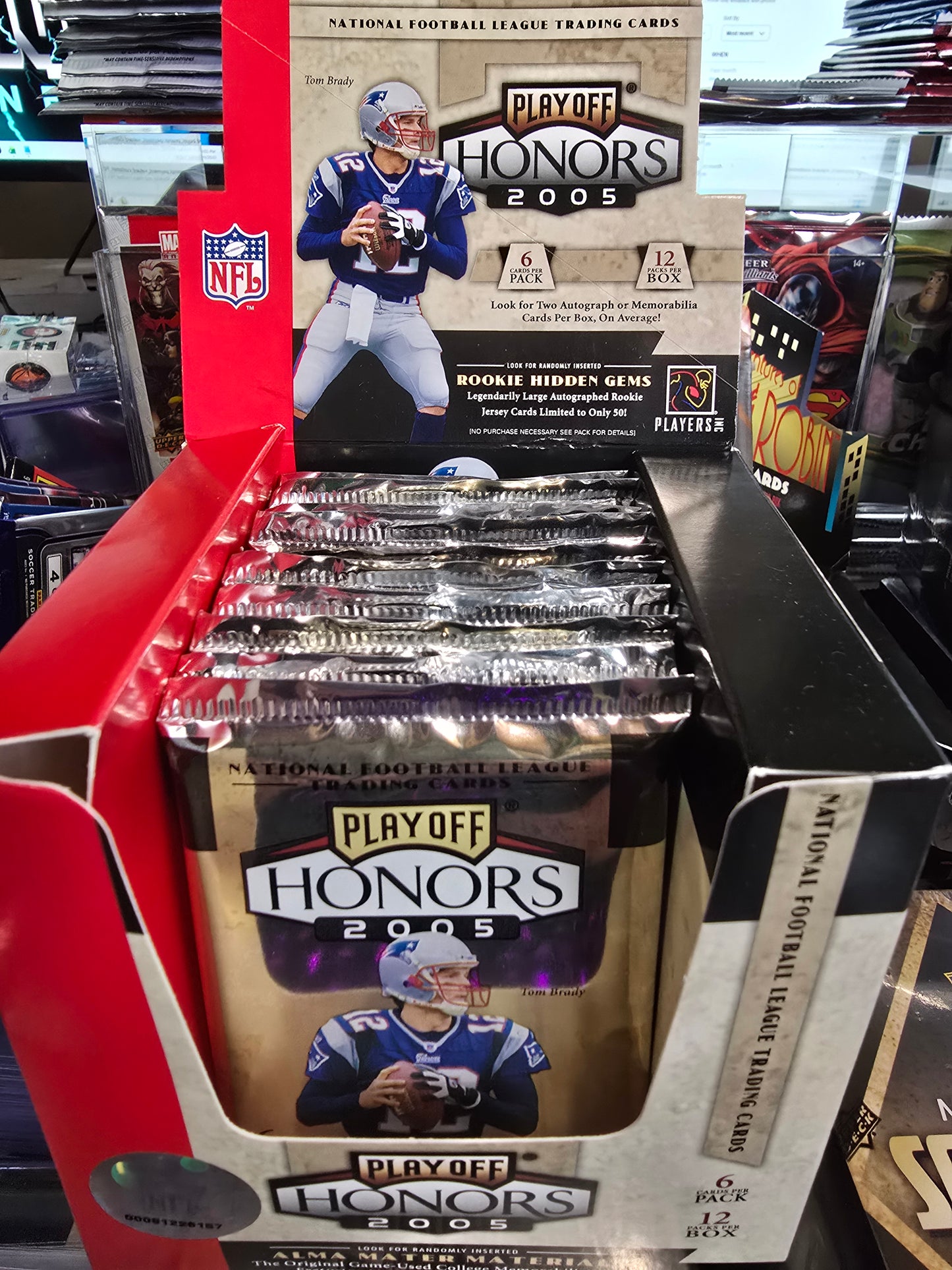 2005 NFL Playoff Honors Football Hobby Pack Rodgers Rookie? IMPOSSIBLE TO FIND