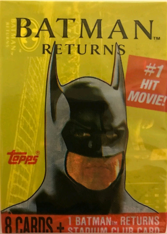 Batman Returns 1992 Topps Wax Pack Personal Break!