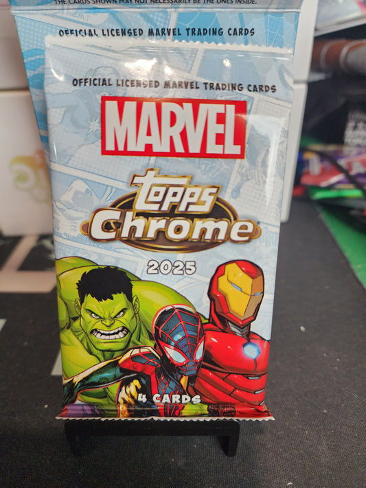 2025 Marvel Topps Chrome Blaster Pack Personal Break! Search for exclusive yellow lavas!