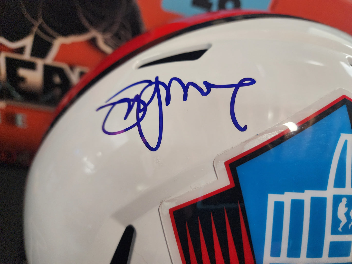 Steve Young Autographed Full Size Hall of Fame Helmet JSA COA 49ers Bucs
