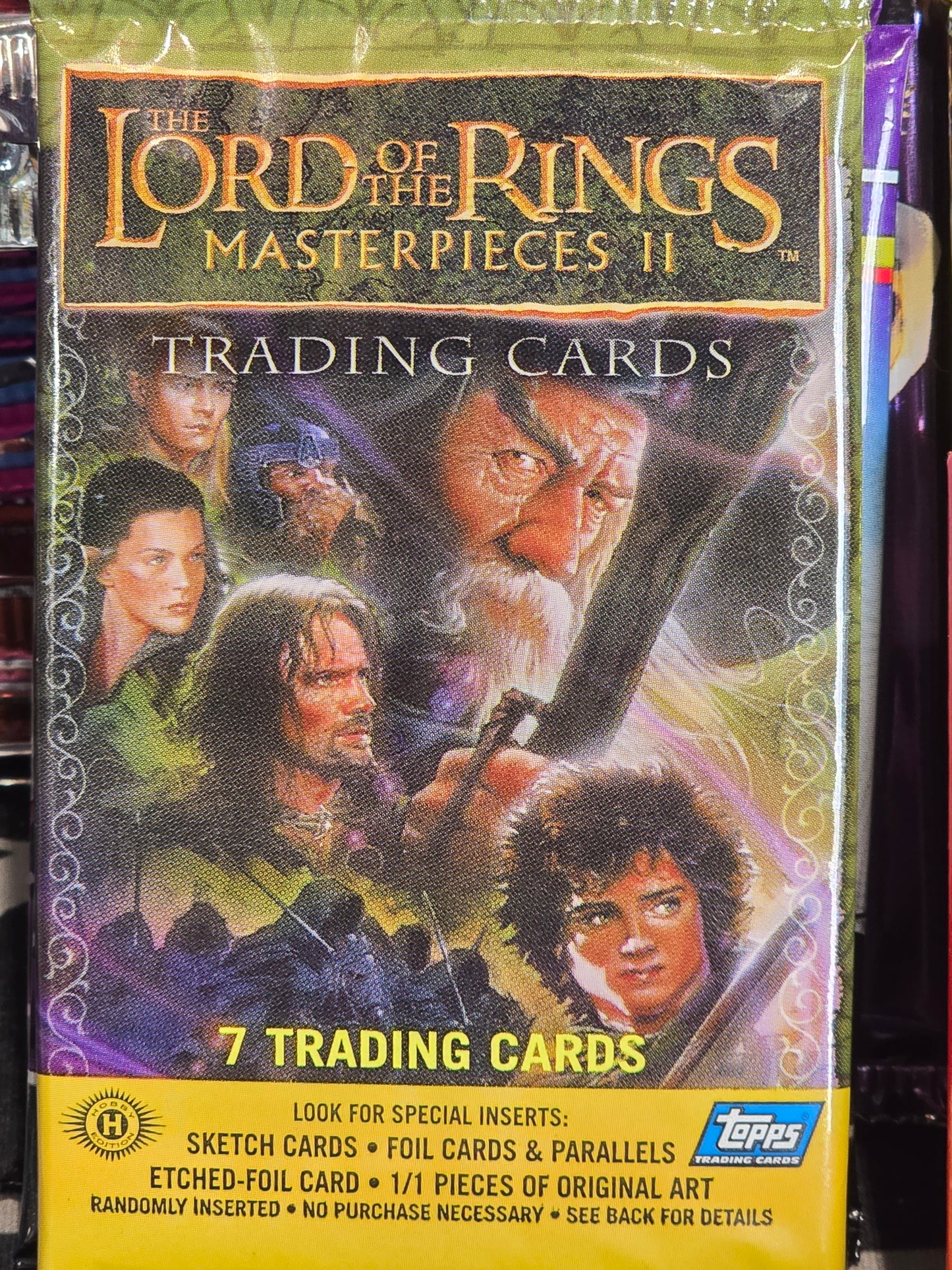 Topps Lord of the Rings Masterpieces II LOTR New Line Cinema
