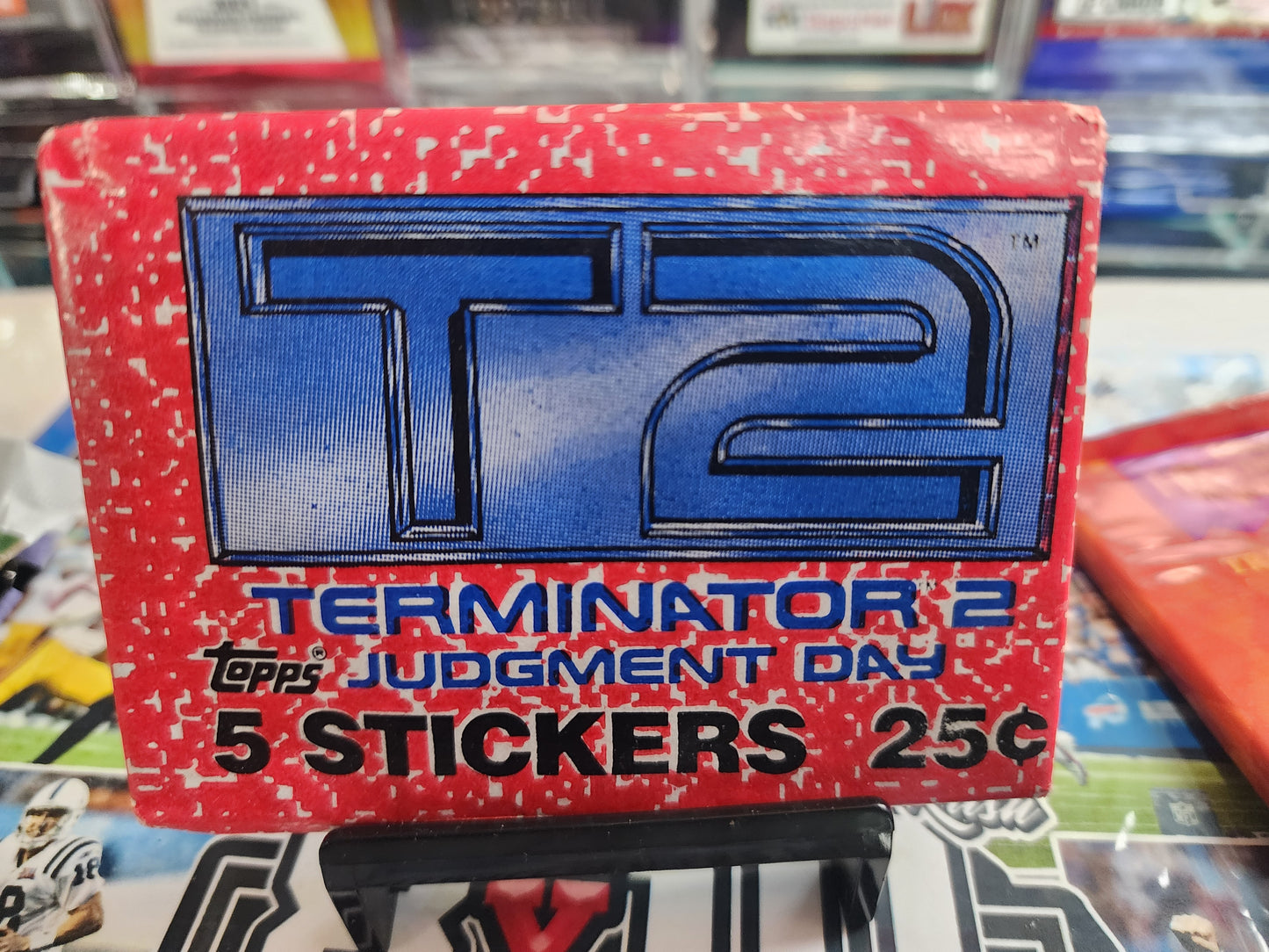 Terminator 2: Judgment Day Movie 1991 Topps Sticker Pack Personal Break! T2