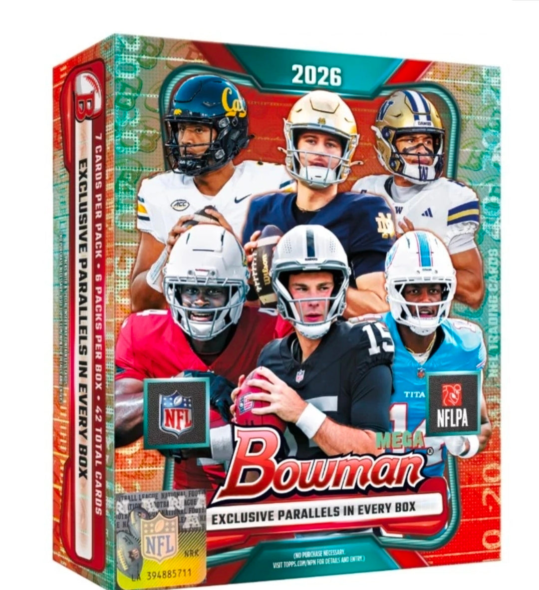 2026 Bowman Football Mega Box