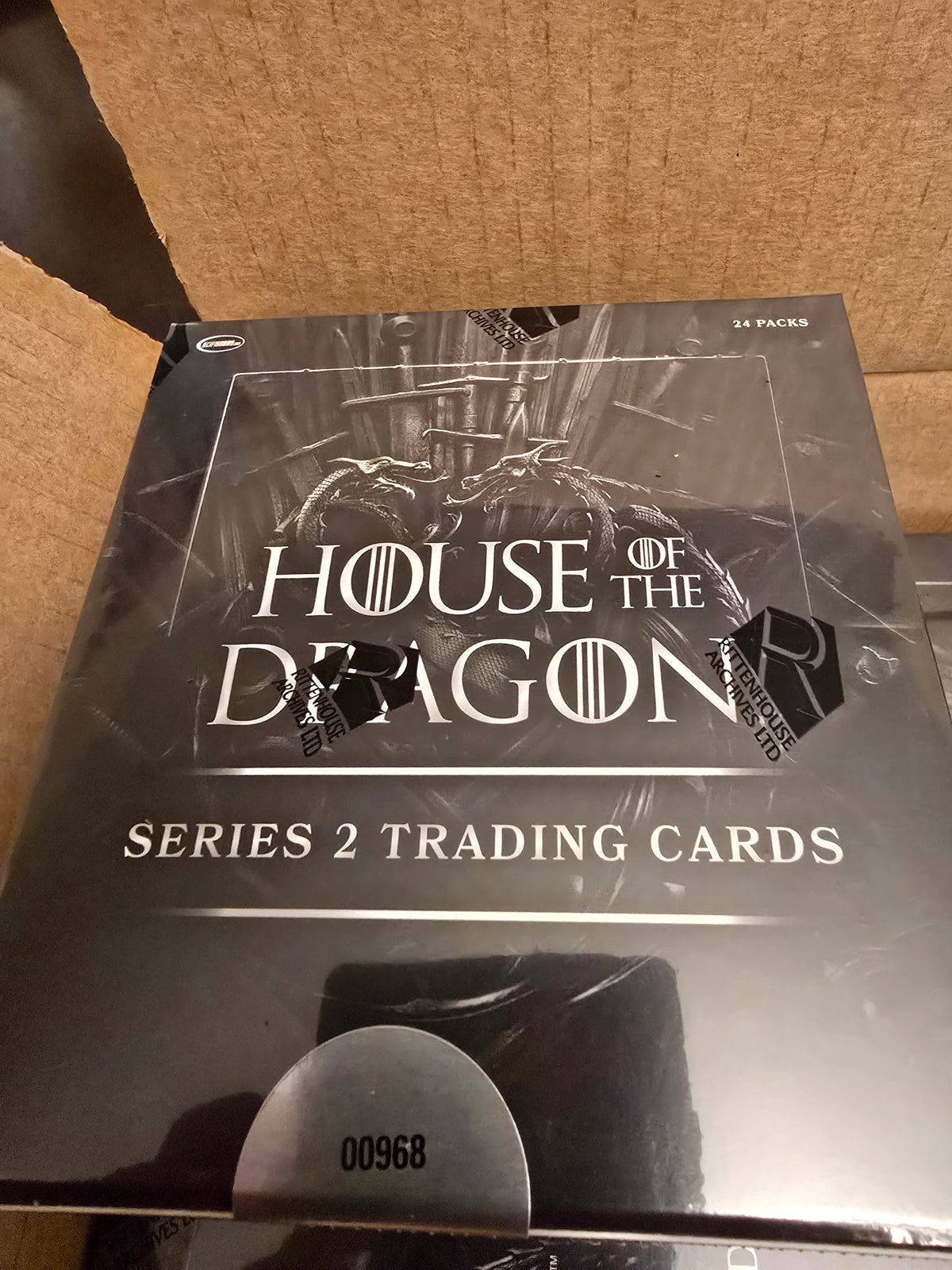 House of Dragon Season 2 Game of Thrones Rittenhouse HOBBY BOX! TWO autos, 1 mem!