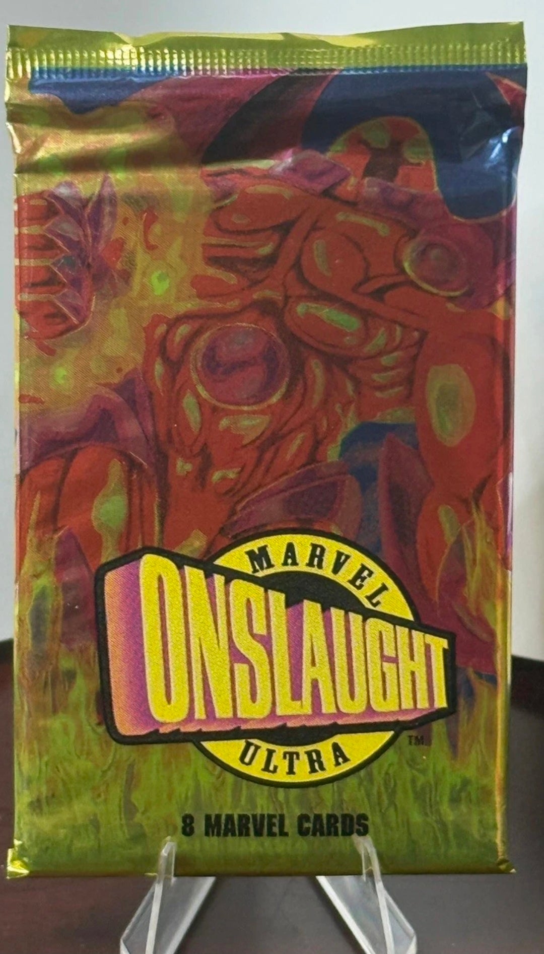 1996 Fleer Marvel Onslaught Ultra Hobby Pack Stan Lee Auto?