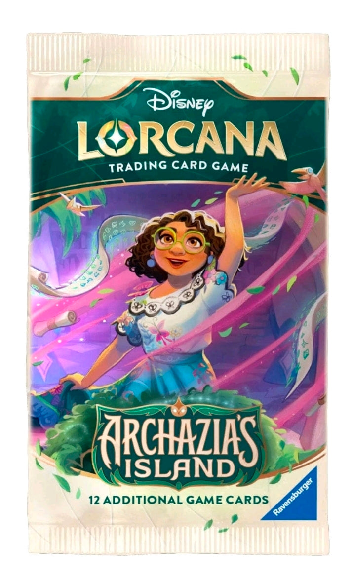 Disney Lorcana Archazia's Island Booster Pack