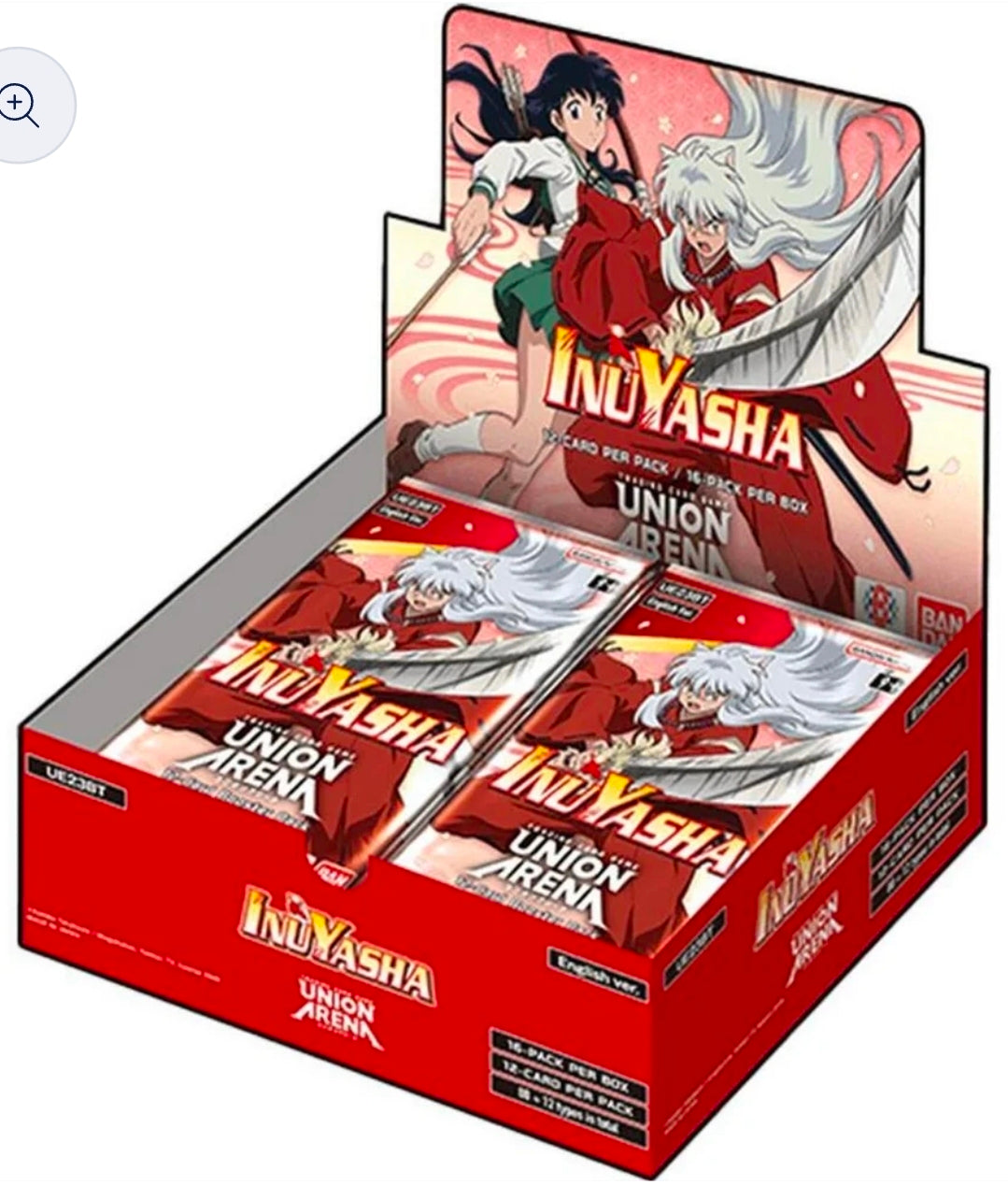 InuYasha Union Arena Booster Box Bandai/Namco