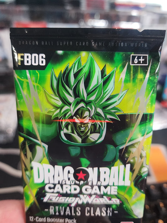 Dragonball Z Super Card Game Fusion World Rivals Clash Booster Pack personal break! 12 cards! Bandai/Namco
