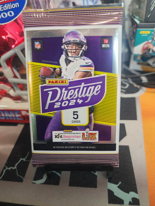 2024 Prestige Football 5-card Pack Personal Break!