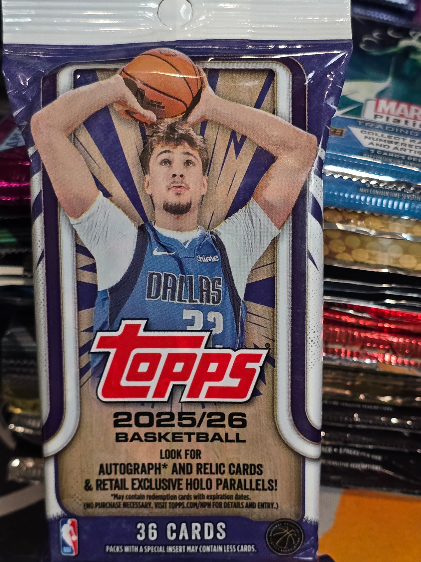 2025-2026 Topps Basketball Hanger Pack