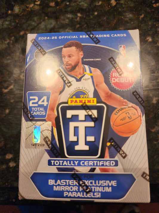 FULL BLASTER 2024 Totally Certifed Basketball Blaster Personal Break! Search for mirror platinum parallels! Chase autographs of the league's hottest rookies!