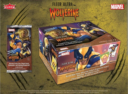 Hobby Box! Fleer Ultra X-Men Wolverine Marvel Hobby Box