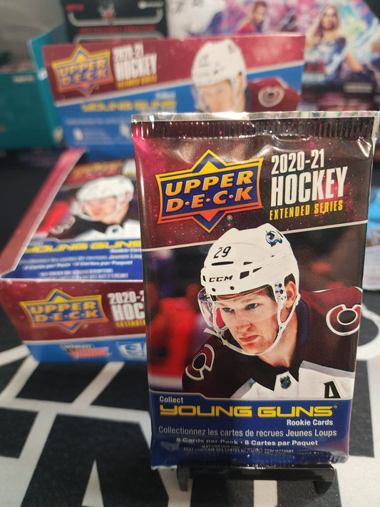 2020-2021 Upper Deck Hockey Extended Series Pack personal break! Look for YOUNG GUNS!