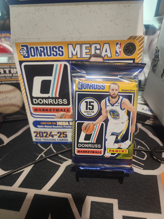 2024 Donruss Basketball Mega Box Pack Personal Break! 15 card Jumbo pack!